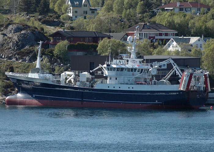 Photograph of the vessel fv Endre Dyrøy pictured at Bergen on 12th May 2005