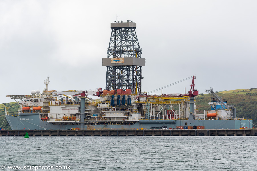  Ensco DS-8 pictured laid up at Hunterston on 24th September 2021