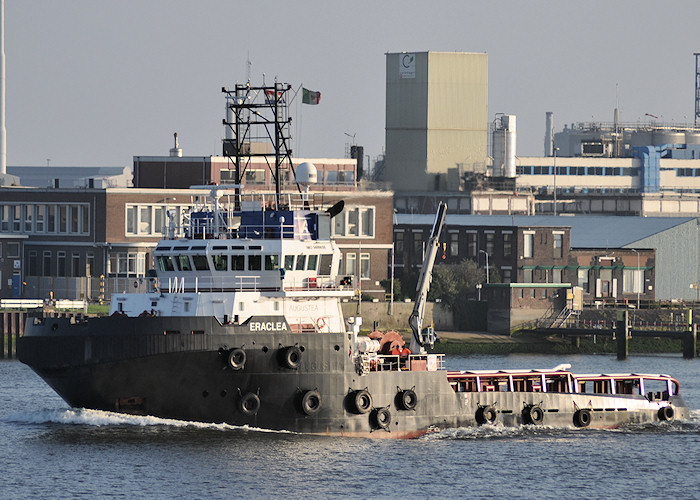 Photograph of the vessel  Eraclea pictured passing Vlaardingen on 26th June 2011