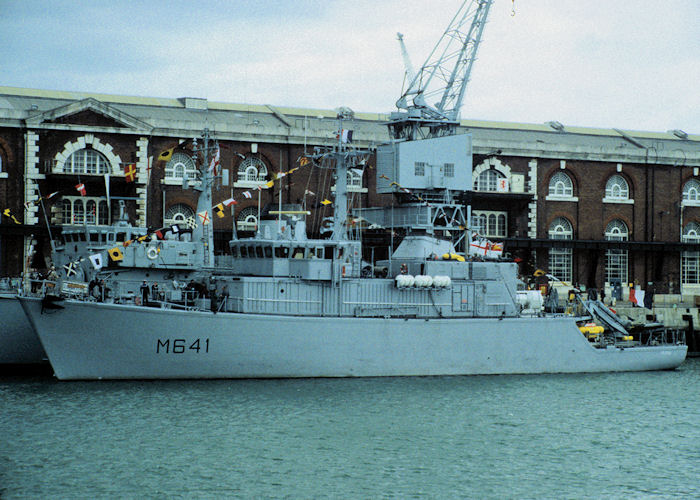 Eridan pictured in Portsmouth Naval Base on 27th May 1996