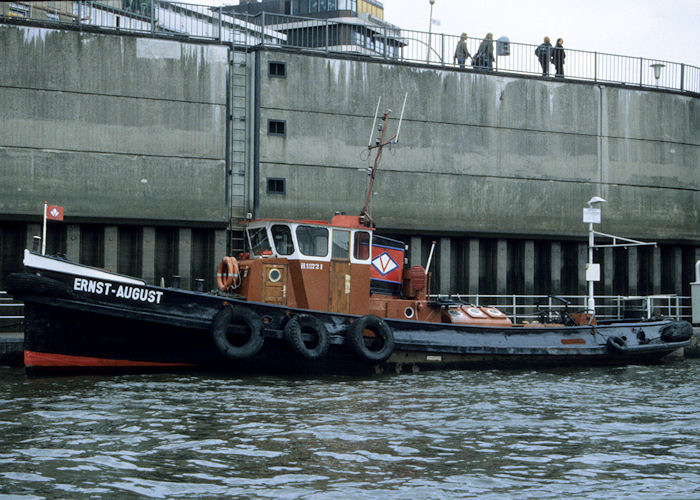 Photograph of the vessel  Ernst-August pictured at Hamburg on 27th May 1998
