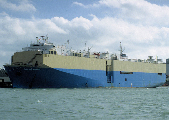  European Emerald pictured at Southampton on 17th October 1997