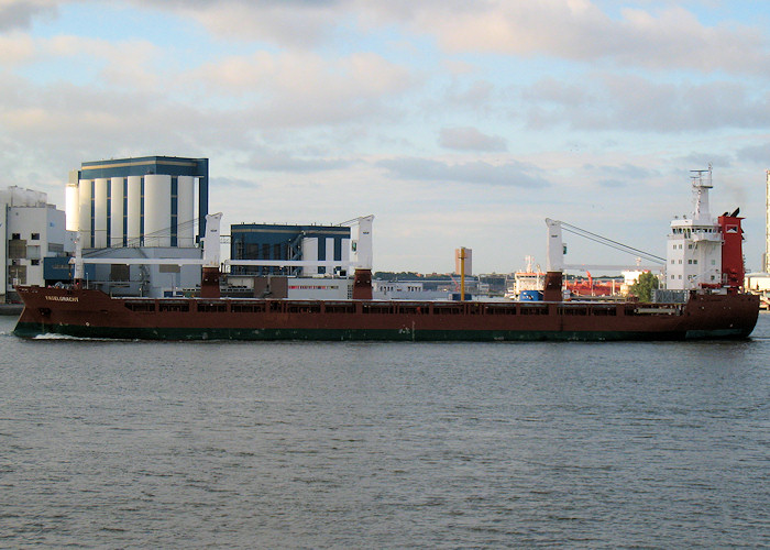 Photograph of the vessel  Fagelgracht pictured passing Vlaardingen on 25th June 2012