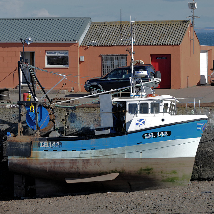 Photograph of the vessel fv Fairnies pictured at Port Seton on 18th September 2012