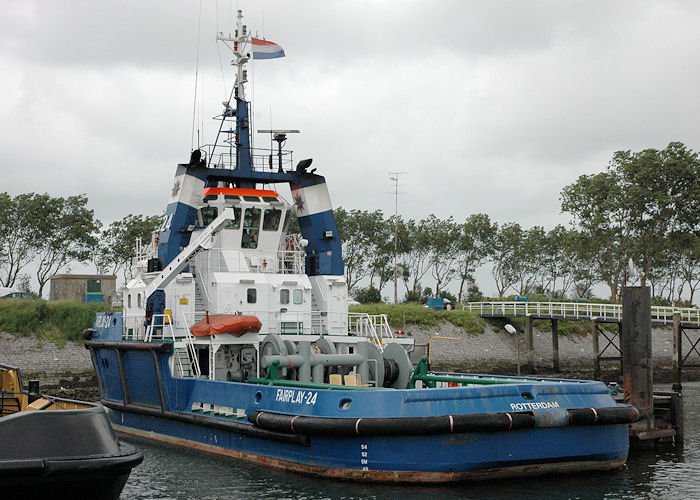 Photograph of the vessel  Fairplay-24 pictured in Scheurhaven, Europoort on 20th June 2010