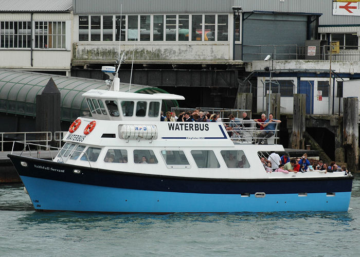 Photograph of the vessel  Faithfull Servant pictured in Portsmouth Harbour on 3rd July 2005