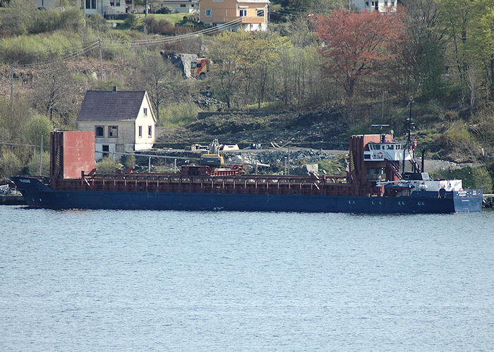 Photograph of the vessel  Falksund pictured at Bergen on 5th May 2008