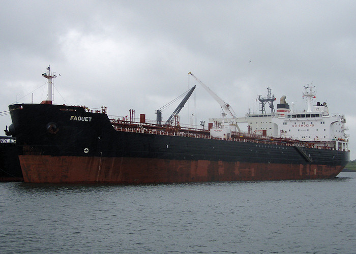 Photograph of the vessel  Faouet pictured in the Calandkanaal on 24th June 2012