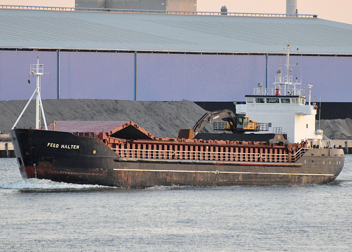 Photograph of the vessel  Feed Halten pictured passing Vlaardingen on 25th June 2012