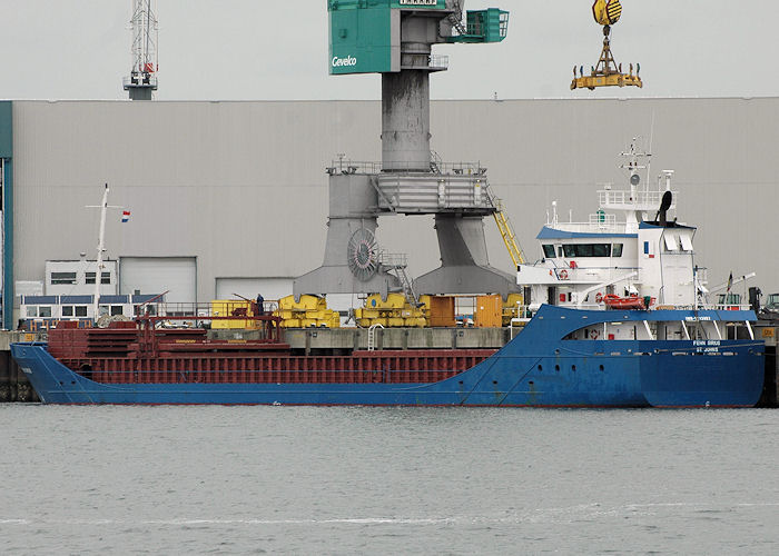 Photograph of the vessel  Fehn Sirius pictured in Brittanniëhaven, Rotterdam on 20th June 2010
