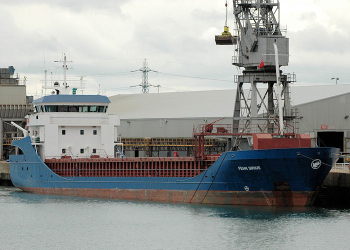  Fehn Sirius pictured at Southampton on 14th August 2010