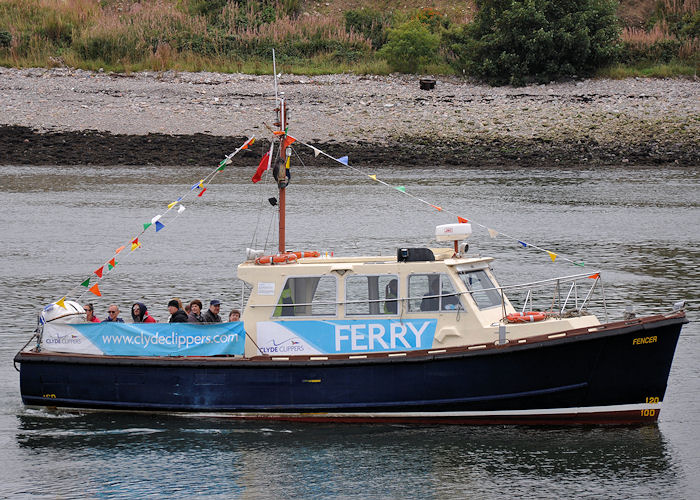 Photograph of the vessel  Fencer pictured at Aberdeen on 13th September 2013