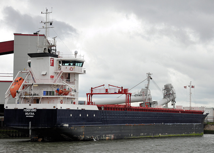Photograph of the vessel  Fensfjord pictured in Botlek, Rotterdam on 24th June 2012