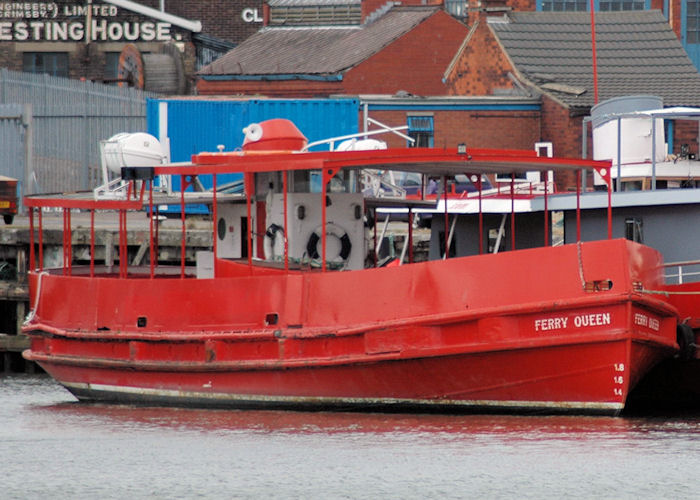 Photograph of the vessel  Ferry Queen pictured in Grimsby on 5th September 2009