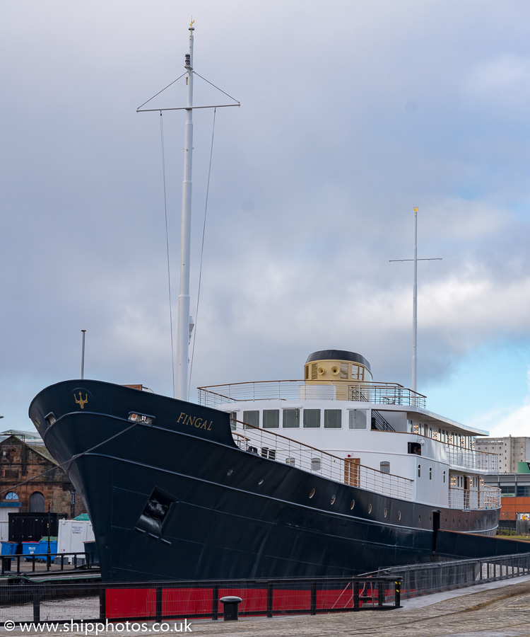 Photograph of the vessel  Fingal pictured at Leith on 9th February 2019