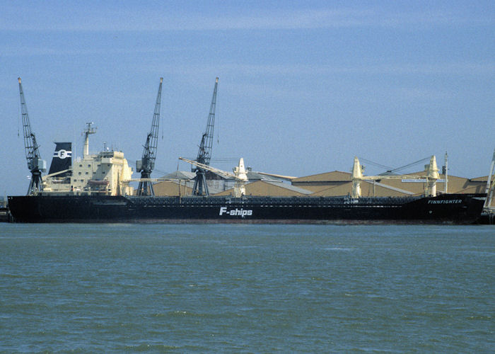 Photograph of the vessel  Finnfighter pictured at Sheerness on 16th May 1998