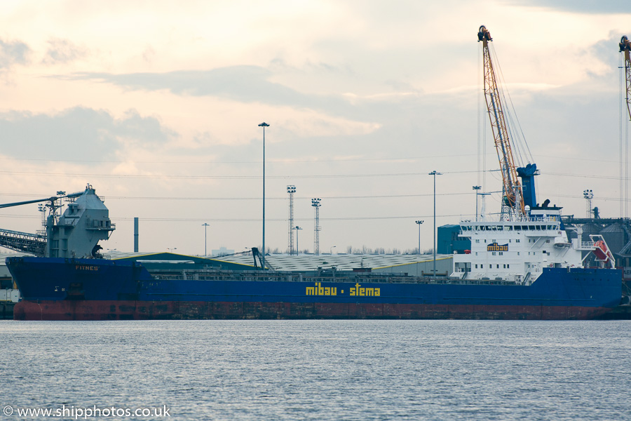 Photograph of the vessel  Fitnes pictured at Riverside Quay, South Shields on 31st December 2014