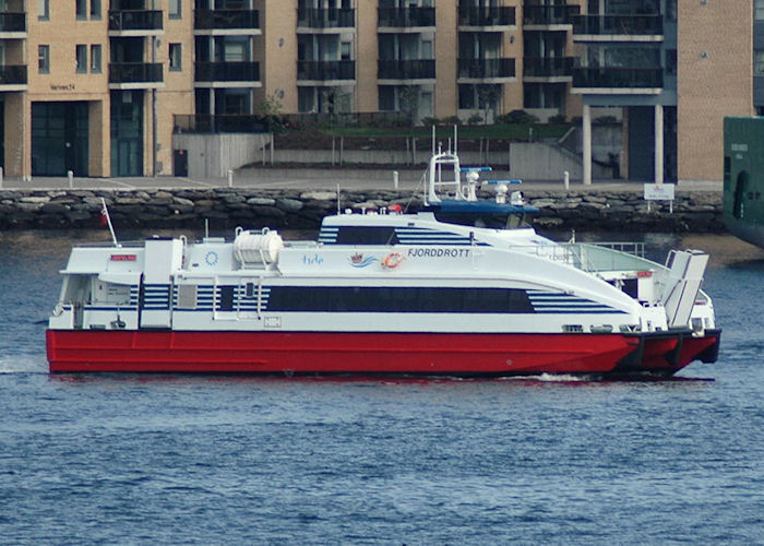 Photograph of the vessel  Fjorddrott pictured at Stavanger on 5th May 2008