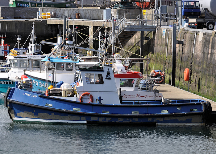 Photograph of the vessel  Flying Scud pictured at Peterhead on 15th April 2012