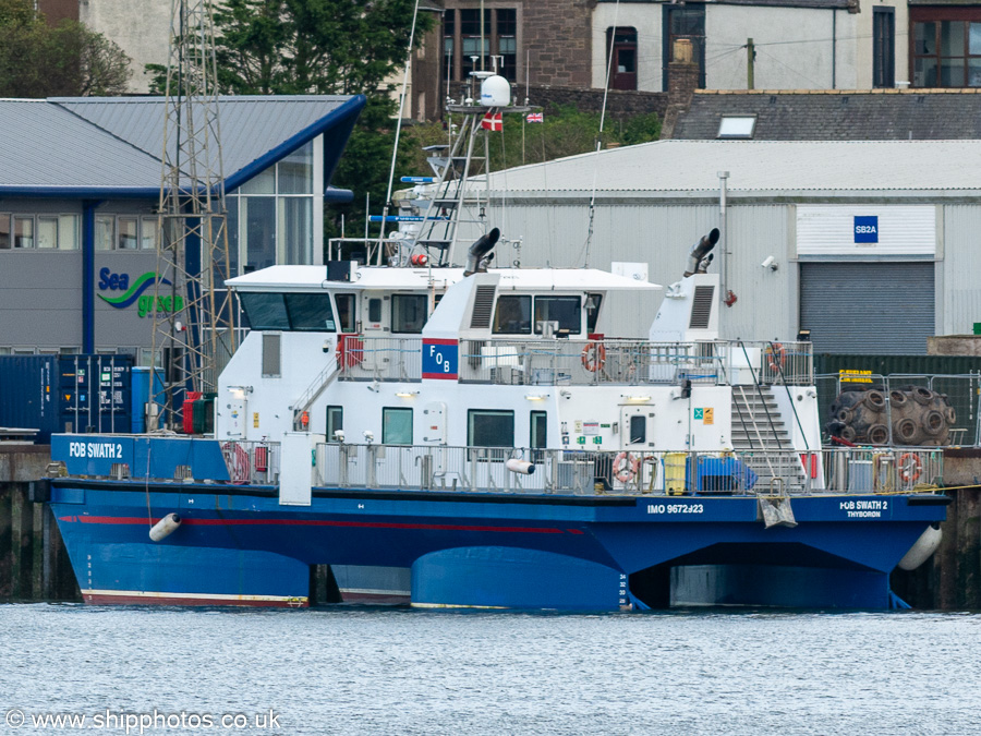Photograph of the vessel  Fob Swath 2 pictured at Montrose on 13th September 2024