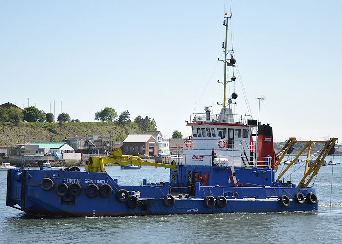 Photograph of the vessel  Forth Sentinel pictured at North Shields on 3rd June 2011