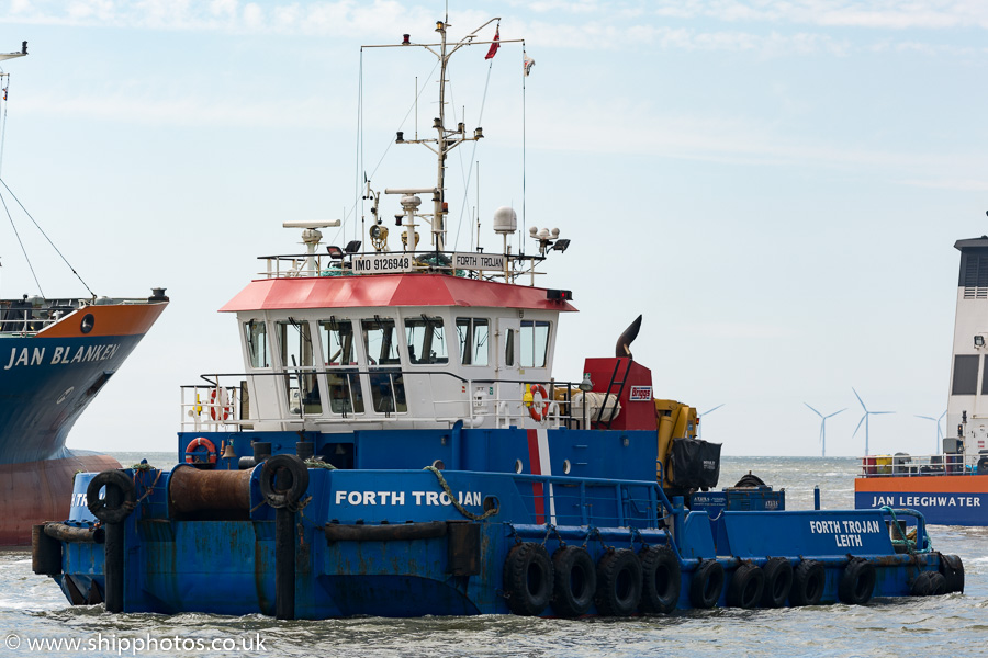 Forth Trojan pictured at the Liverpool2 Terminal development, Liverpool on 20th June 2015