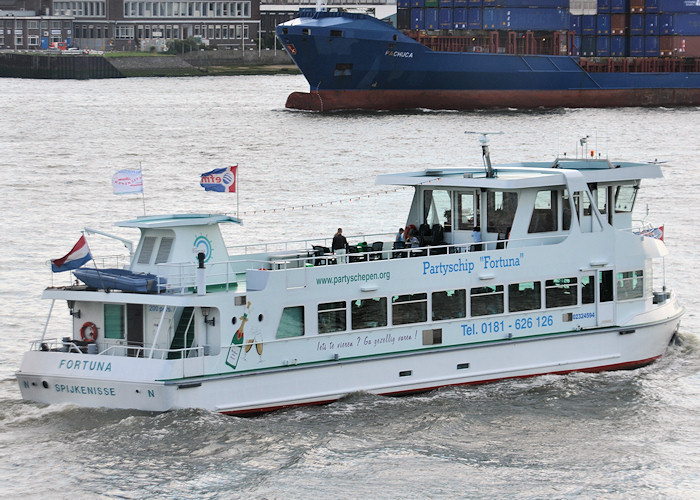 Photograph of the vessel  Fortuna pictured passing Vlaardingen on 24th June 2011