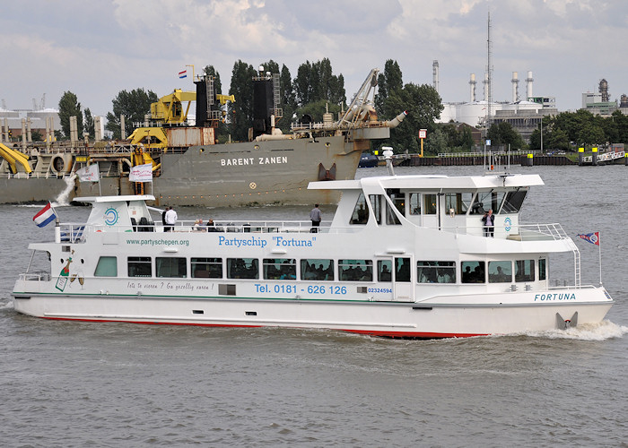 Photograph of the vessel  Fortuna pictured passing Vlaardingen on 23rd June 2012