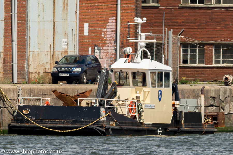 Photograph of the vessel  Fossor pictured in Canada Branch Dock No.3, Liverpool on 25th June 2016