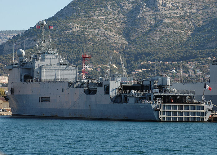 Foudre pictured at Toulon on 9th August 2008