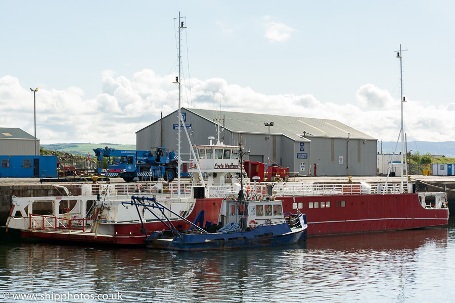 Photograph of the vessel  Foyle Venture pictured in James Watt Dock, Greenock on 22nd May 2016