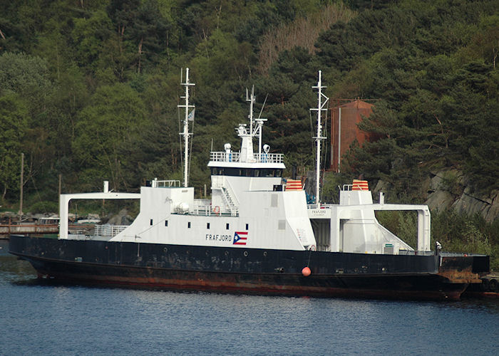 Photograph of the vessel  Frafjord pictured at Stavanger on 5th May 2008