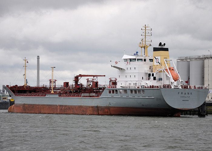 Photograph of the vessel  Frank pictured in Botlek, Rotterdam on 24th June 2012