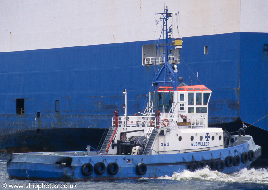 Photograph of the vessel  Friesland pictured in Westhaven, Amsterdam on 16th June 2002