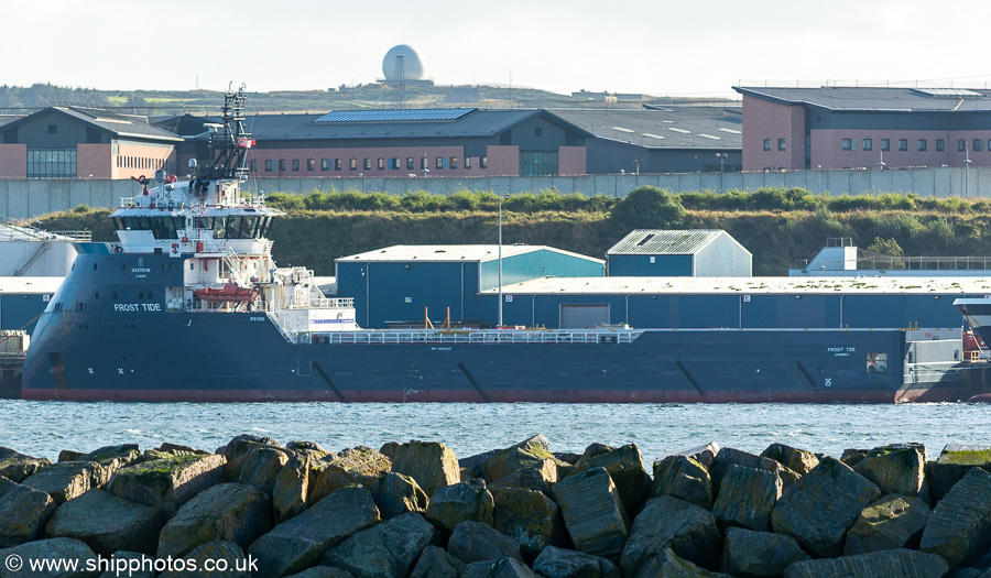 Photograph of the vessel  Frost Tide pictured at Peterhead on 12th September 2024