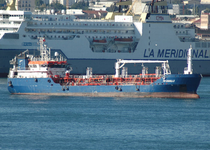 Photograph of the vessel  FS Camille pictured in Marseille on 9th August 2008