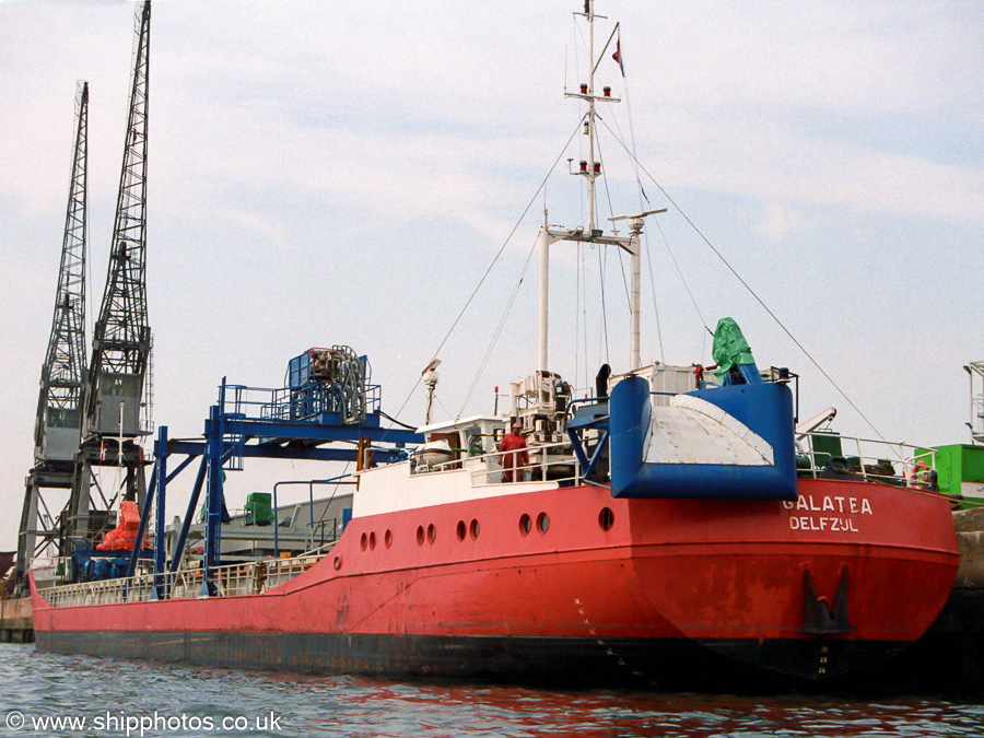 Photograph of the vessel  Galatea pictured in Southampton on 29th August 2001