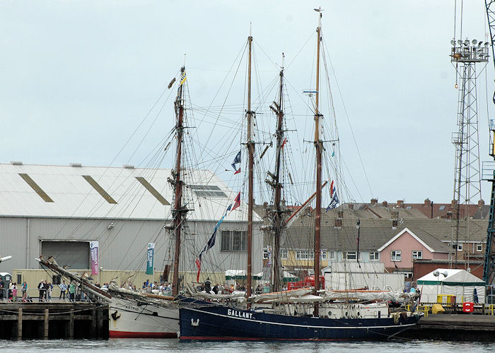 Photograph of the vessel  Gallant pictured at the Tall Ship Races, Hatlepool on 7th August 2010