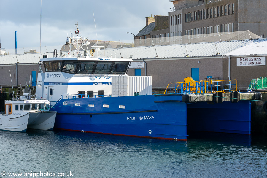 Photograph of the vessel  Gaoth Na Mara pictured at Peterhead on 12th September 2024