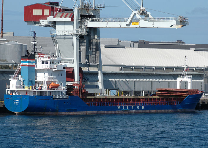 Photograph of the vessel  Garmo pictured at Karmøy on 12th May 2005