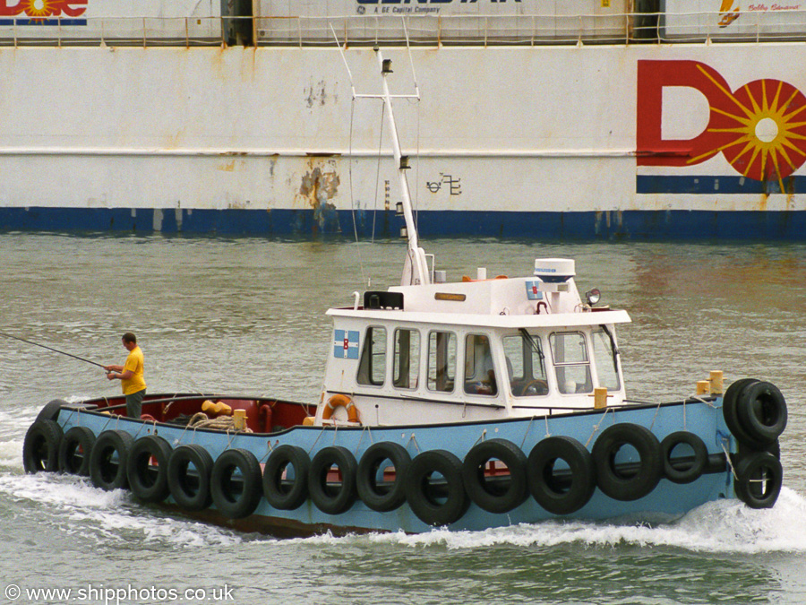 Photograph of the vessel  Gary James pictured at Portsmouth Ferryport on 5th July 2003