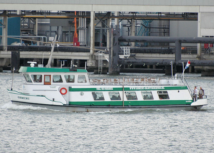 Photograph of the vessel  Gemini pictured passing Vlaardingen on 19th June 2010