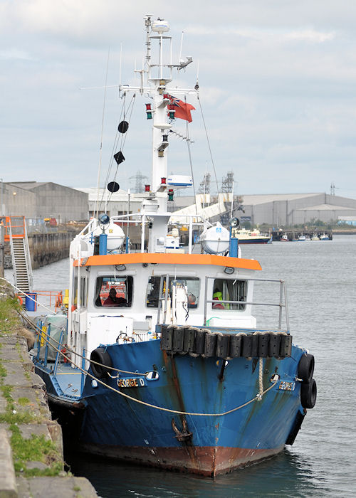 Photograph of the vessel rv George D pictured at Blyth on 6th June 2011