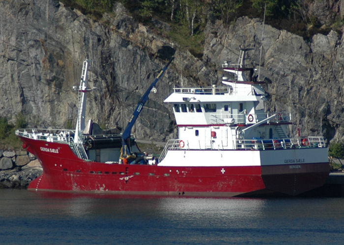 Gerda Sæle pictured at Bergen on 12th May 2005