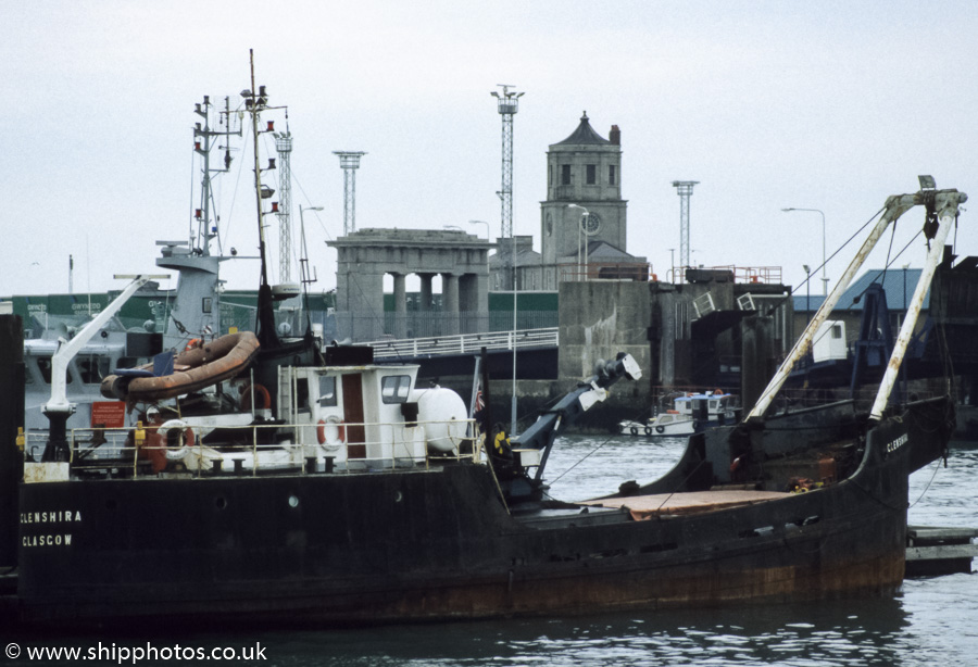 Photograph of the vessel  Glenshira pictured at Holyhead on 31st August 1998