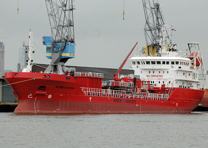 Photograph of the vessel  Global Earth pictured in Waalhaven, Rotterdam on 20th June 2010