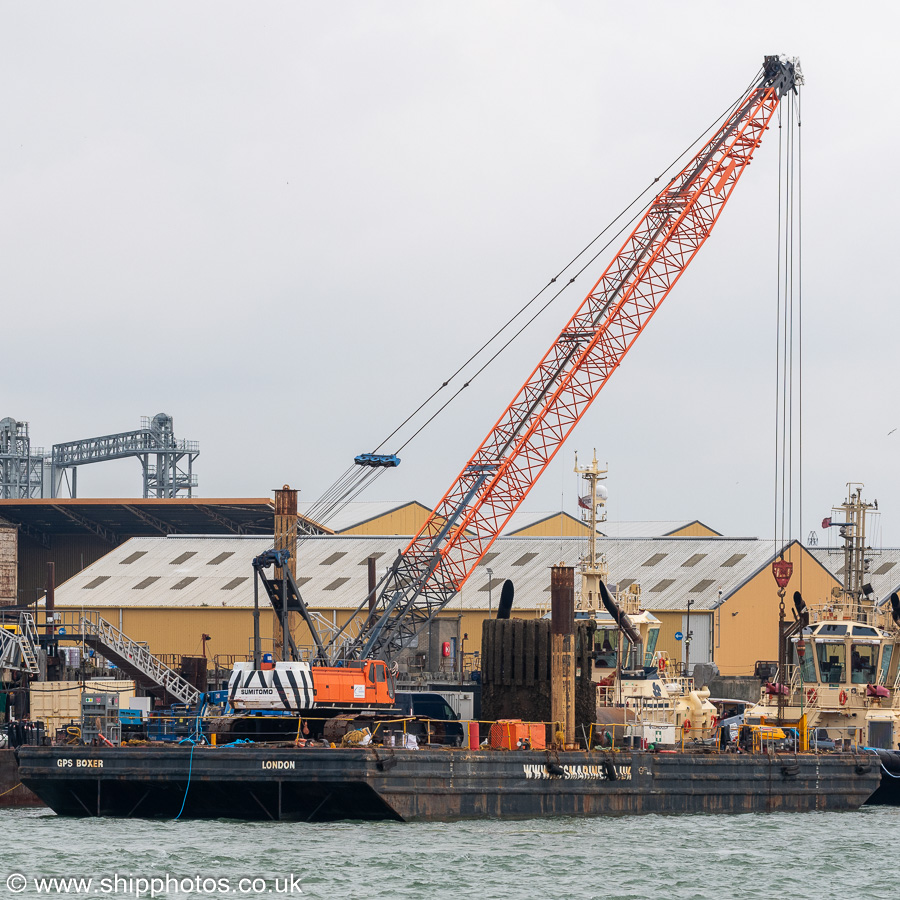 Photograph of the vessel  GPS Boxer pictured at Sheerness on 19th July 2025