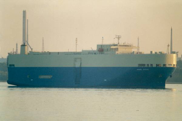  Grand Choice pictured arriving in Southampton on 15th November 1999