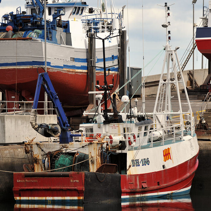 Photograph of the vessel fv Green Pastures pictured at Macduff on 6th May 2013