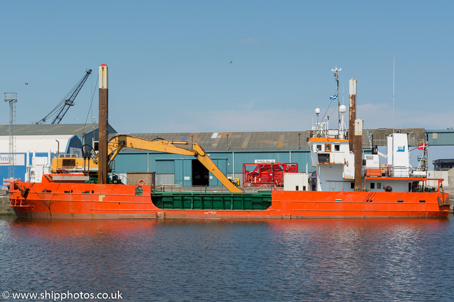 Photograph of the vessel  Grete Fighter pictured at Leith on 3rd July 2015